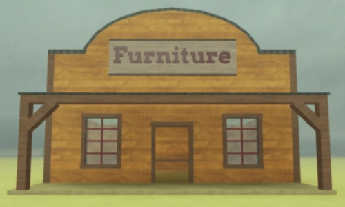 Furniture in Dead Rails.